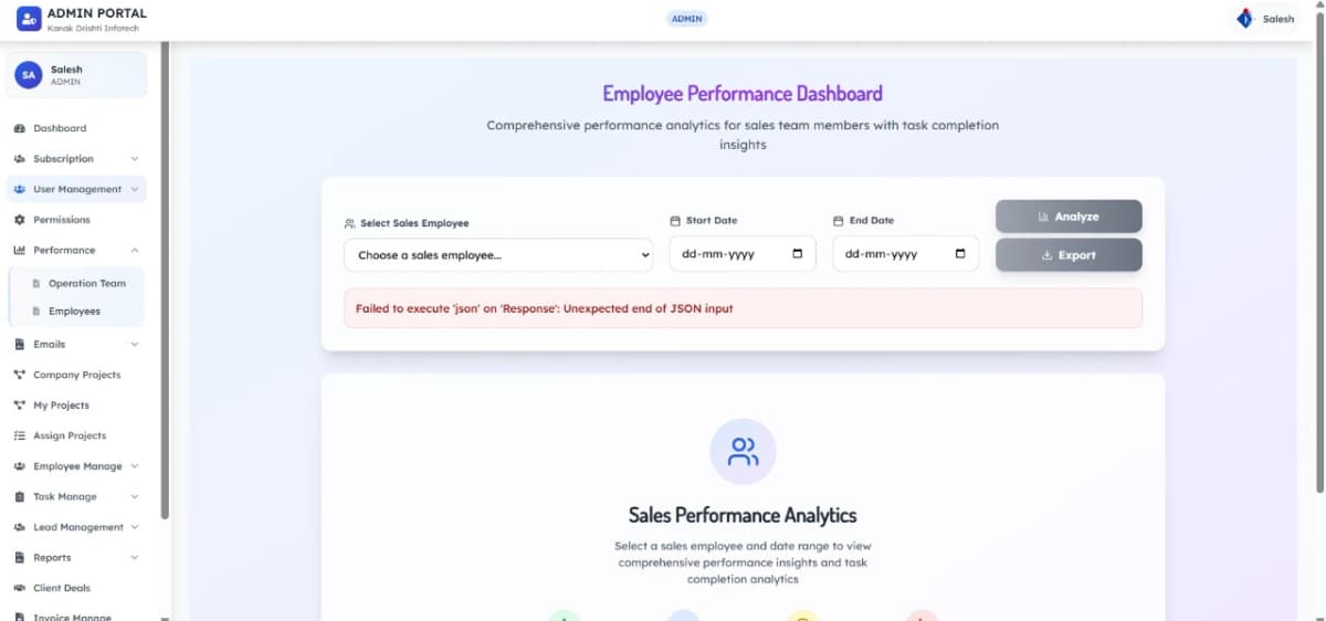 Automated Employee Performance Scoring